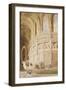 Intérieur de la cathédrale de Chartres-James Roberts-Framed Giclee Print