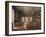 Interieur of Malmasion Music Room, c.1812-Auguste Garneray-Framed Giclee Print