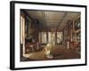 Interieur of Malmasion Music Room, c.1812-Auguste Garneray-Framed Giclee Print