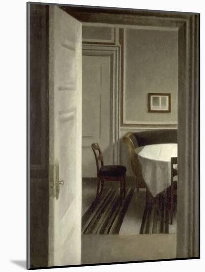 Intérieur, Strandgade,30-Vilhelm Hammershoi-Mounted Giclee Print