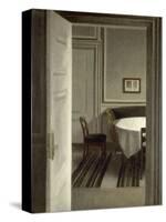 Intérieur, Strandgade,30-Vilhelm Hammershoi-Stretched Canvas