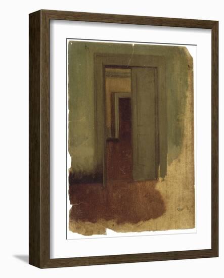 Intérieur-Edgar Degas-Framed Giclee Print