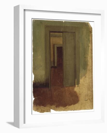 Intérieur-Edgar Degas-Framed Giclee Print
