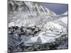 Interim Camp on the North Side of Everest, Tibet-Michael Brown-Mounted Photographic Print