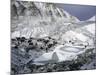 Interim Camp on the North Side of Everest, Tibet-Michael Brown-Mounted Photographic Print