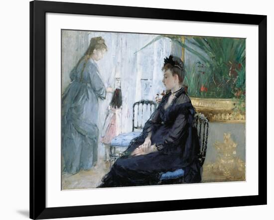 Interior, 1872-Berthe Morisot-Framed Giclee Print