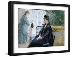 Interior, 1872-Berthe Morisot-Framed Giclee Print