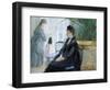 Interior, 1872-Berthe Morisot-Framed Giclee Print