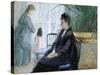 Interior, 1872-Berthe Morisot-Stretched Canvas