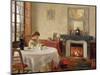 Interior, 1883-Christian Eriksen Skredsvig-Mounted Giclee Print