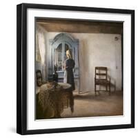 Interior, 1896-Peter Vilhelm Ilsted-Framed Giclee Print