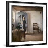 Interior, 1896-Peter Vilhelm Ilsted-Framed Giclee Print