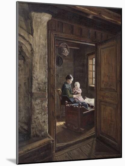 Interior, 1896-Bruno Andreas Liljefors-Mounted Giclee Print