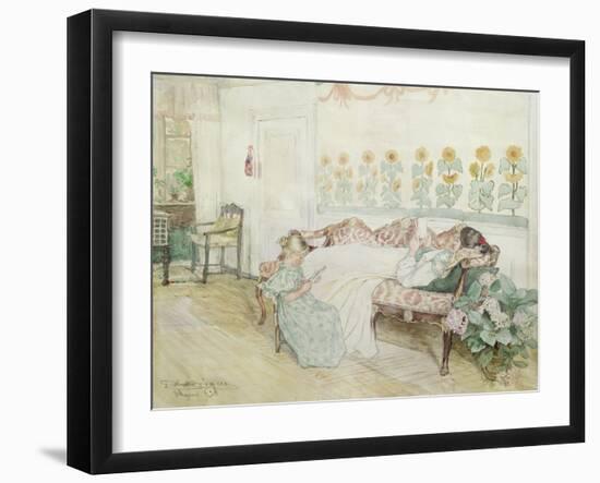 Interior, 1898-Peder Severin Kröyer-Framed Giclee Print