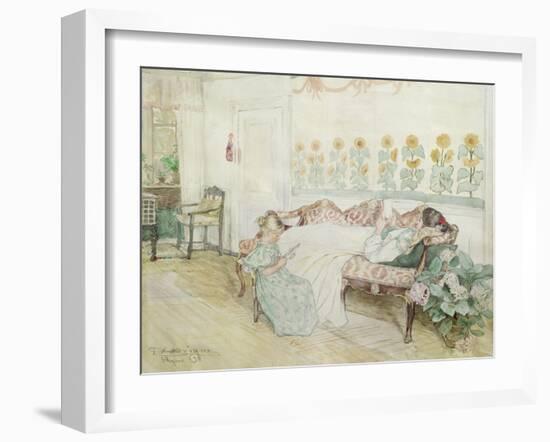 Interior, 1898-Peder Severin Kröyer-Framed Giclee Print