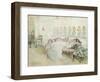 Interior, 1898-Peder Severin Kröyer-Framed Giclee Print