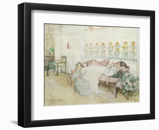 Interior, 1898-Peder Severin Kröyer-Framed Giclee Print