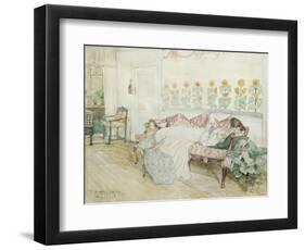 Interior, 1898-Peder Severin Kröyer-Framed Giclee Print