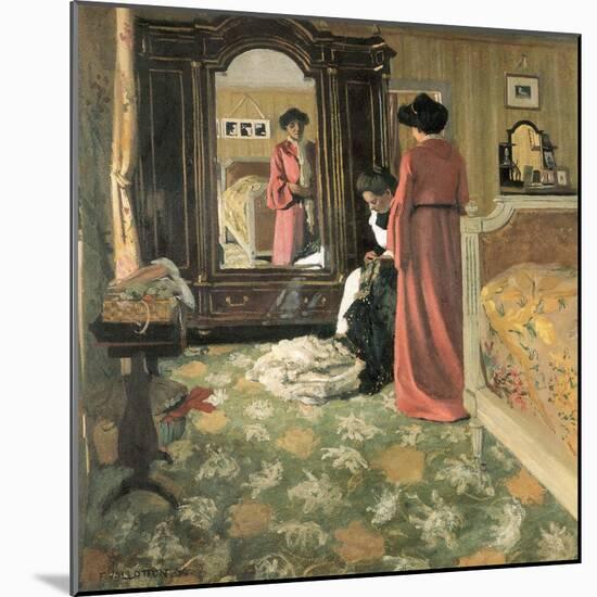 Interior, 1903-1904-Felix Edouard Vallotton-Mounted Giclee Print