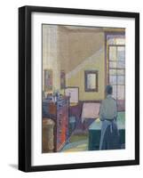 Interior, 1917, Catalogue No 1317C-Harold Gilman-Framed Giclee Print