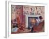 Interior, 31 Mornington Crescent-Spencer Frederick Gore-Framed Giclee Print