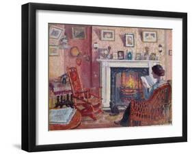 Interior, 31 Mornington Crescent-Spencer Frederick Gore-Framed Giclee Print