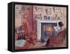 Interior, 31 Mornington Crescent-Spencer Frederick Gore-Framed Stretched Canvas