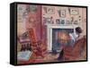 Interior, 31 Mornington Crescent-Spencer Frederick Gore-Framed Stretched Canvas