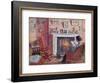 Interior, 31 Mornington Crescent-Spencer Frederick Gore-Framed Giclee Print