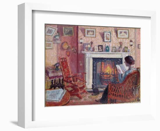 Interior, 31 Mornington Crescent-Spencer Frederick Gore-Framed Giclee Print