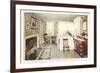 Interior, Aldrich Memorial, Portsmouth, New Hampshire-null-Framed Art Print