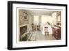 Interior, Aldrich Memorial, Portsmouth, New Hampshire-null-Framed Art Print