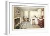 Interior, Aldrich Memorial, Portsmouth, New Hampshire-null-Framed Art Print