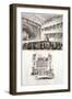 Interior and Exterior Views of the Haymarket Theatre, Westminster, London, 1815-James Stow-Framed Giclee Print