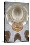 Interior Architectural Detail and Chandeliers of Prayer Hall, Sheikh Zayed Mosque-Cahir Davitt-Stretched Canvas