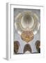 Interior Architectural Detail and Chandeliers of Prayer Hall, Sheikh Zayed Mosque-Cahir Davitt-Framed Photographic Print