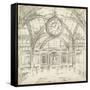 Interior Architectural Study I-Ethan Harper-Framed Stretched Canvas