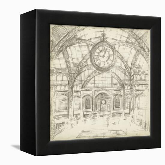 Interior Architectural Study I-Ethan Harper-Framed Stretched Canvas