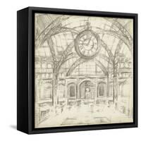 Interior Architectural Study I-Ethan Harper-Framed Stretched Canvas