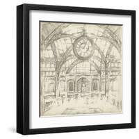 Interior Architectural Study I-Ethan Harper-Framed Art Print