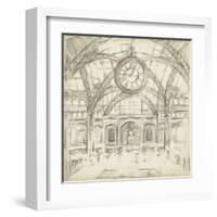 Interior Architectural Study I-Ethan Harper-Framed Art Print