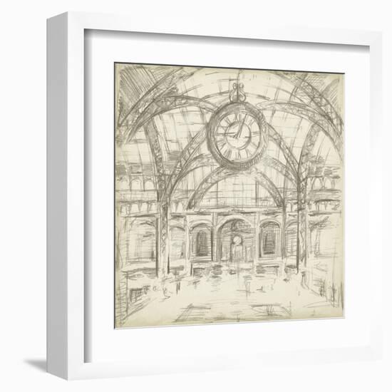 Interior Architectural Study I-Ethan Harper-Framed Art Print