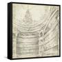 Interior Architectural Study II-Ethan Harper-Framed Stretched Canvas