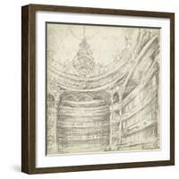 Interior Architectural Study II-Ethan Harper-Framed Art Print