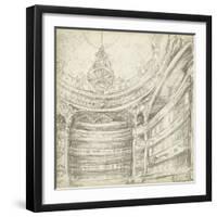 Interior Architectural Study II-Ethan Harper-Framed Art Print