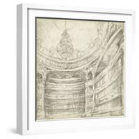 Interior Architectural Study II-Ethan Harper-Framed Art Print