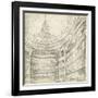 Interior Architectural Study II-Ethan Harper-Framed Art Print