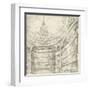 Interior Architectural Study II-Ethan Harper-Framed Art Print