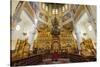 Interior, Ascension Cathedral (Zenkov Cathedral), Panfilov Park, Almaty, Kazakhstan, Central Asia,-G&M Therin-Weise-Stretched Canvas