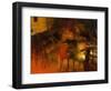 interior at Calke-Mark Gordon-Framed Giclee Print